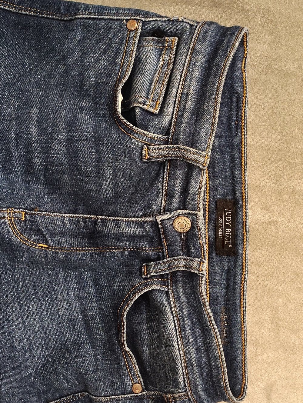 Judy Blue High-Rise Dark Blue Stretch Denim Jeans